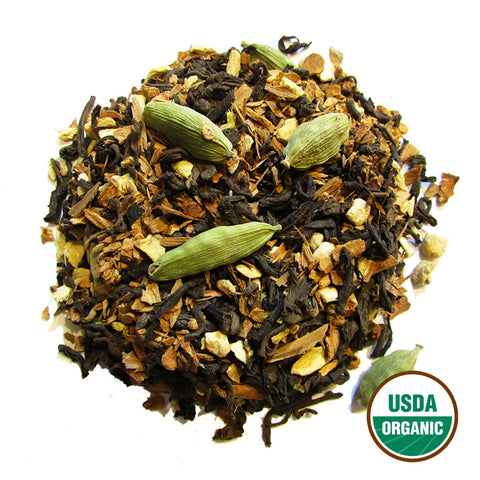 Organic Chai Pu-Erh Loose Leaf Tea